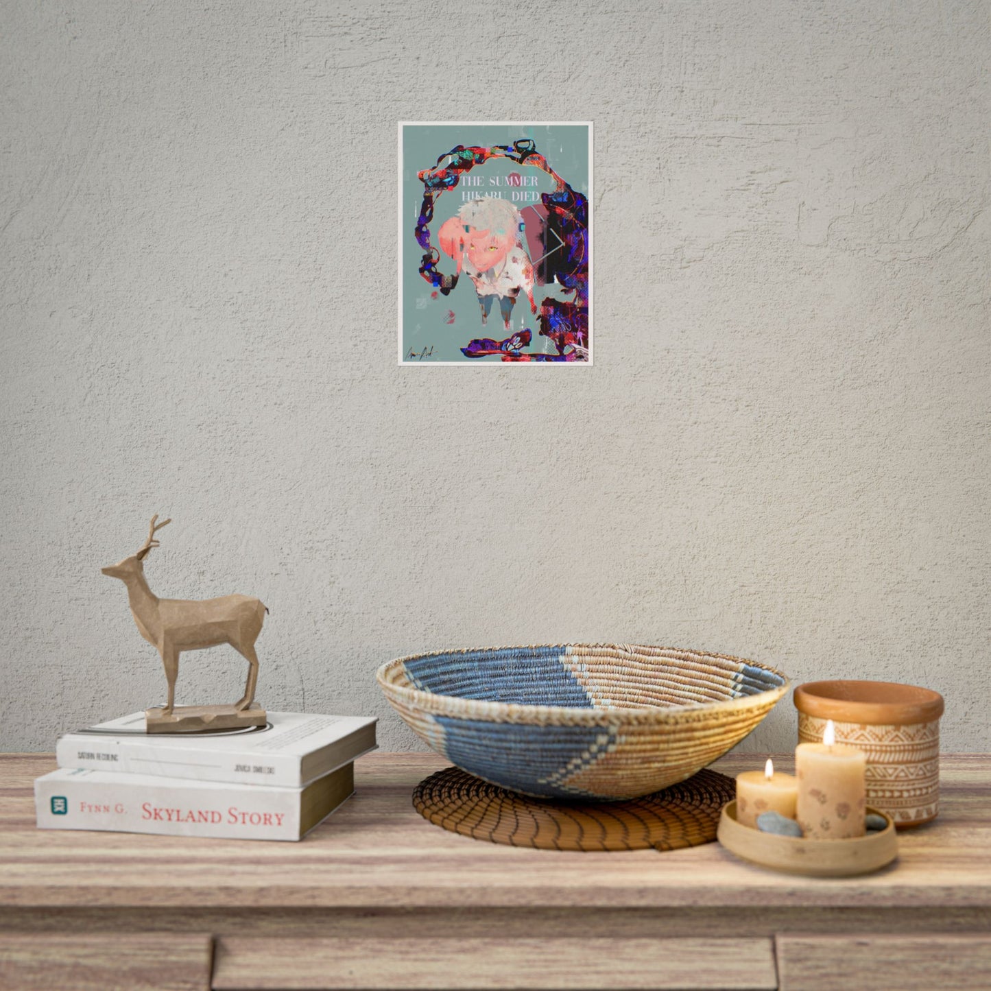 The Summer Hikaru Died - Painted Hikaru Poster Print