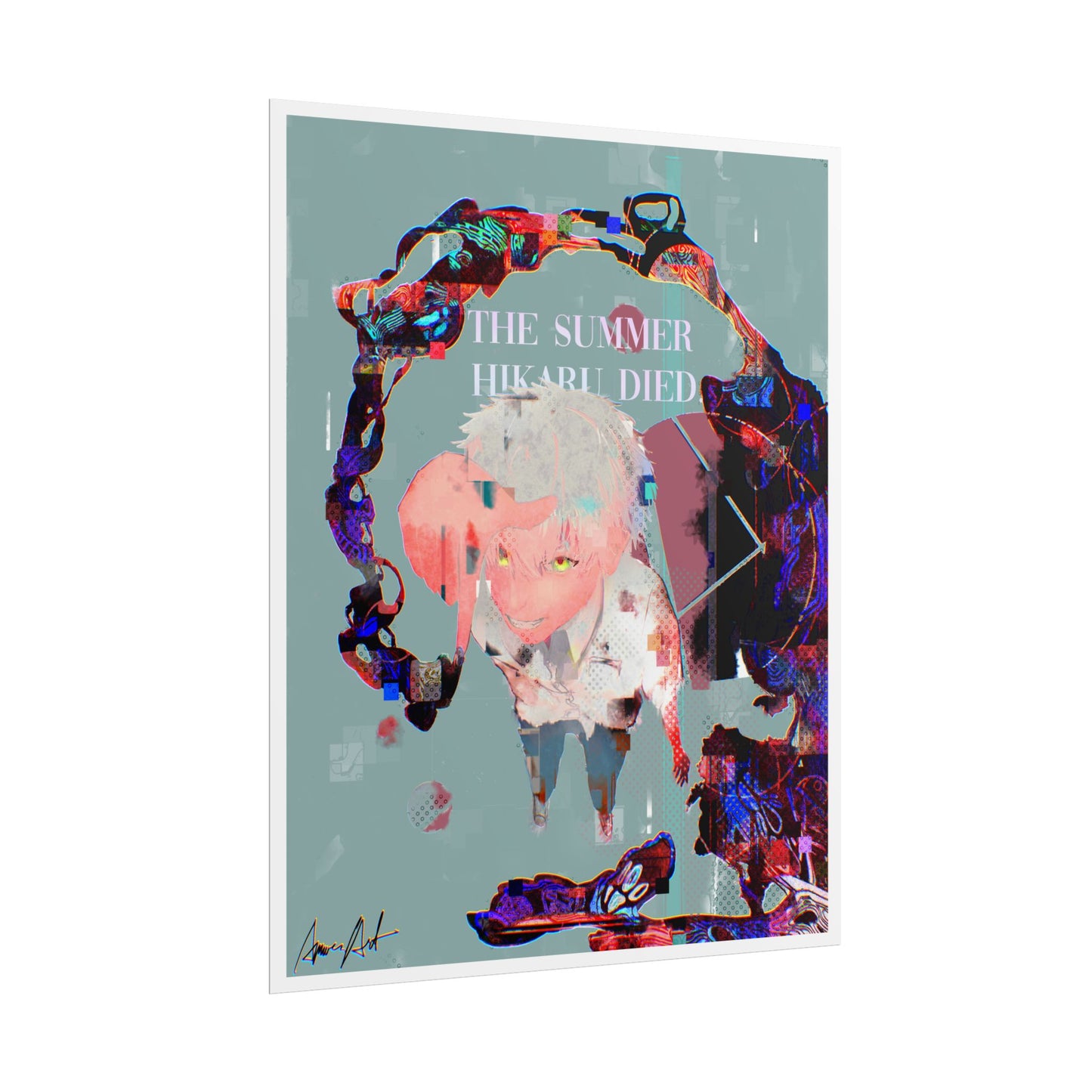 The Summer Hikaru Died - Painted Hikaru Poster Print