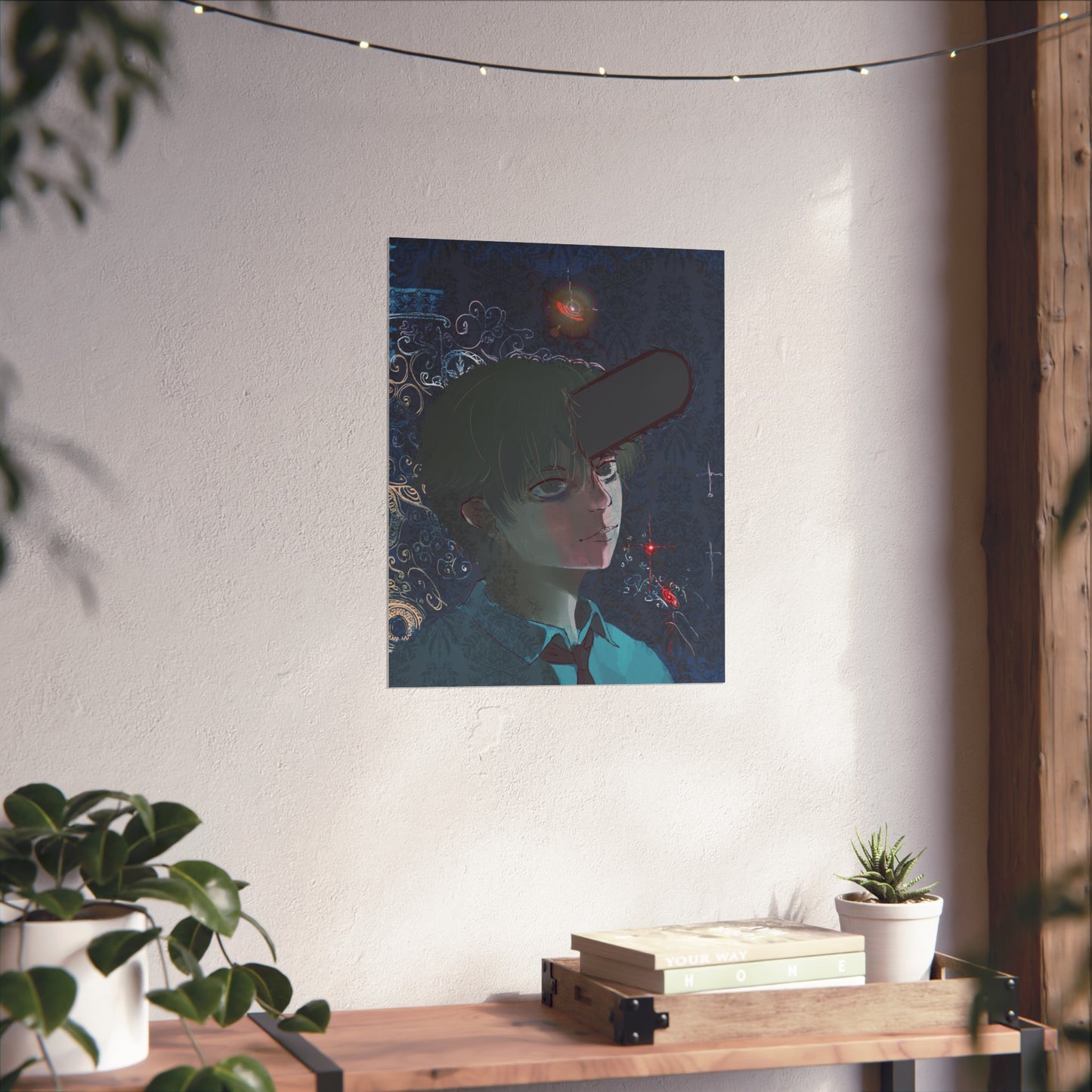 CSM - Painted Denji Fine Print - Lxtus.art Collection