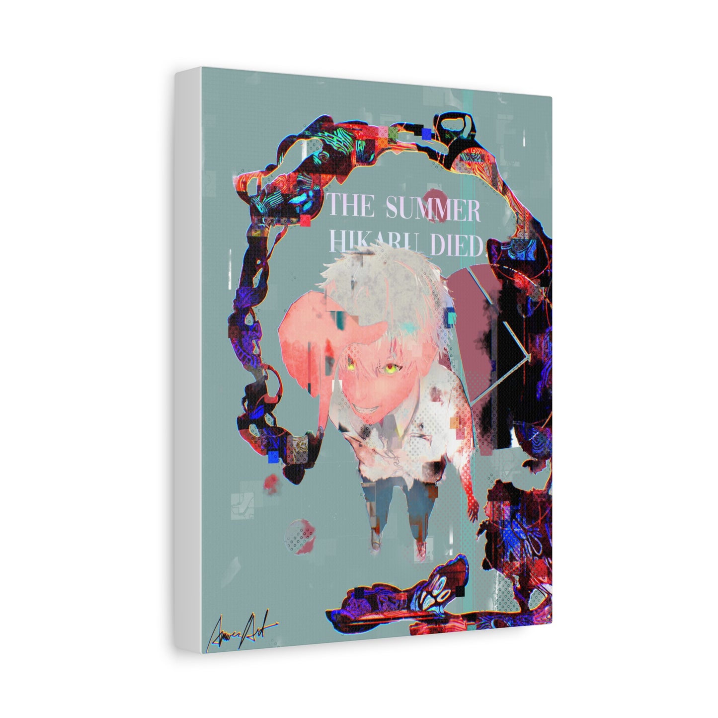 The Summer Hikaru Died - Painted Hikaru Canvas Print