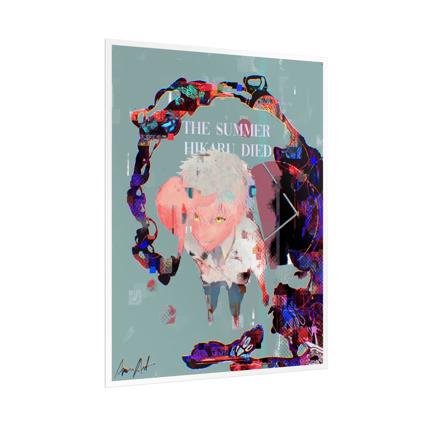 The Summer Hikaru Died - Painted Hikaru Poster Print