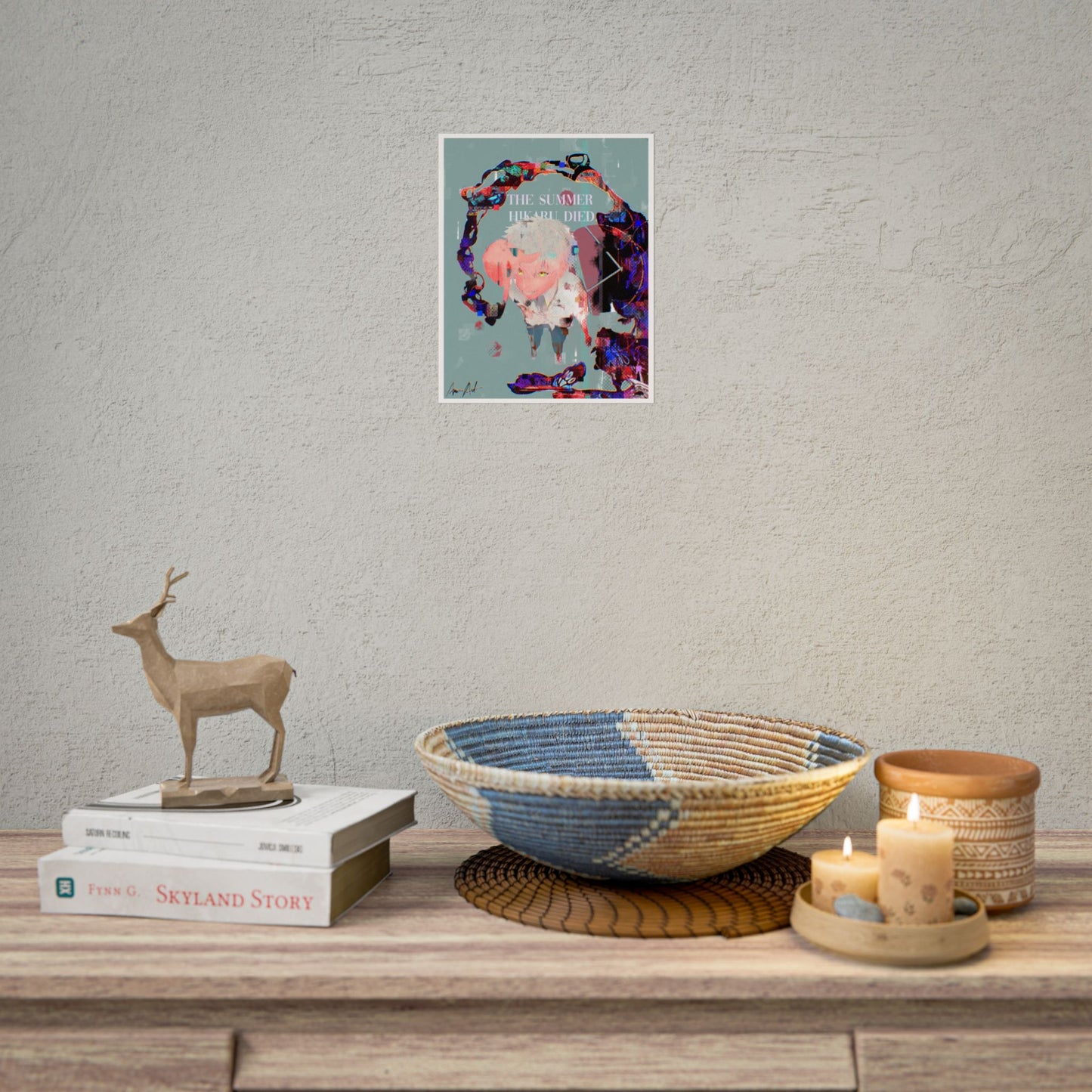 The Summer Hikaru Died - Painted Hikaru Poster Print