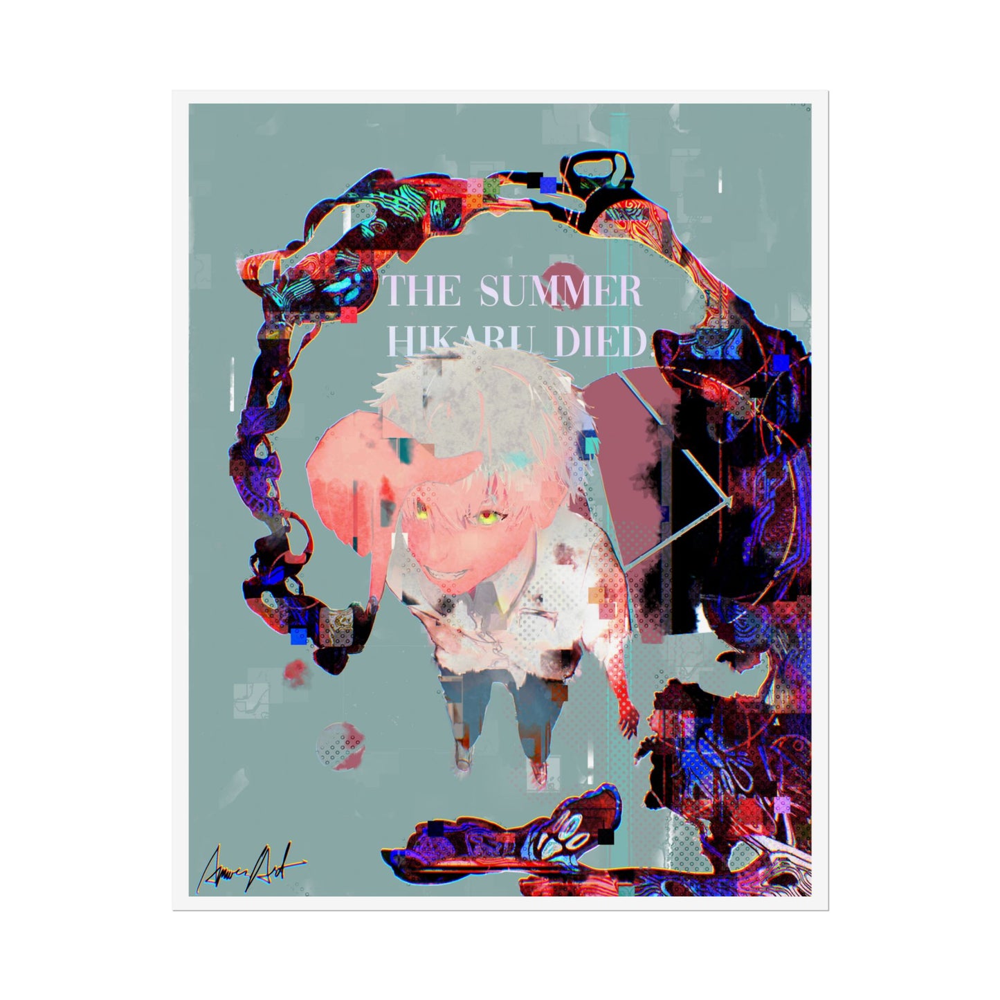 The Summer Hikaru Died - Painted Hikaru Poster Print