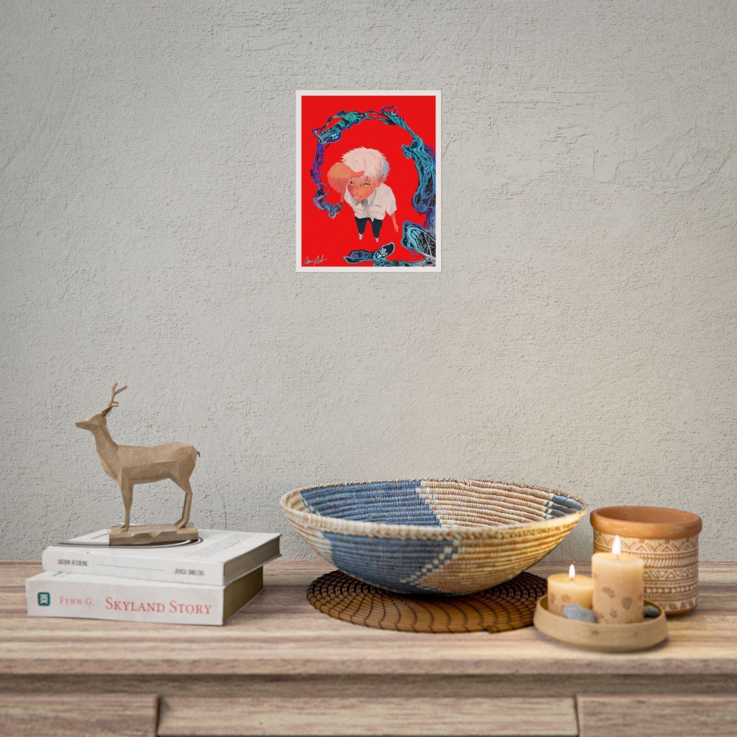The Summer Hikaru Died - Hikaru Poster Print