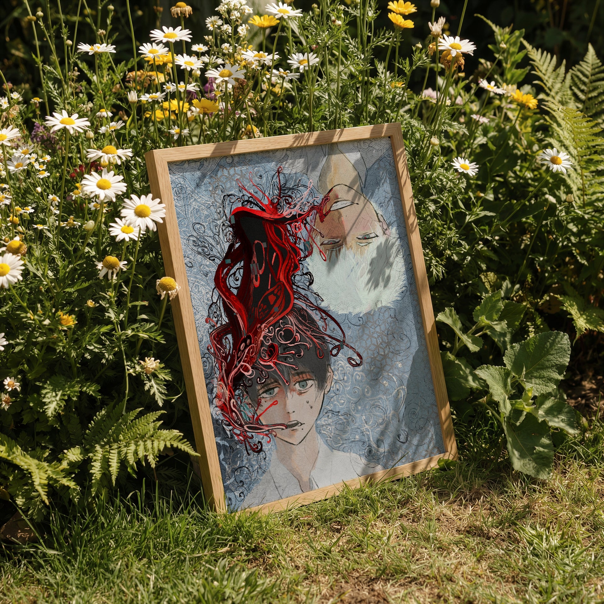 The Summer Hikaru Died - Mixing Unframed Print - Lxtus.art Collection