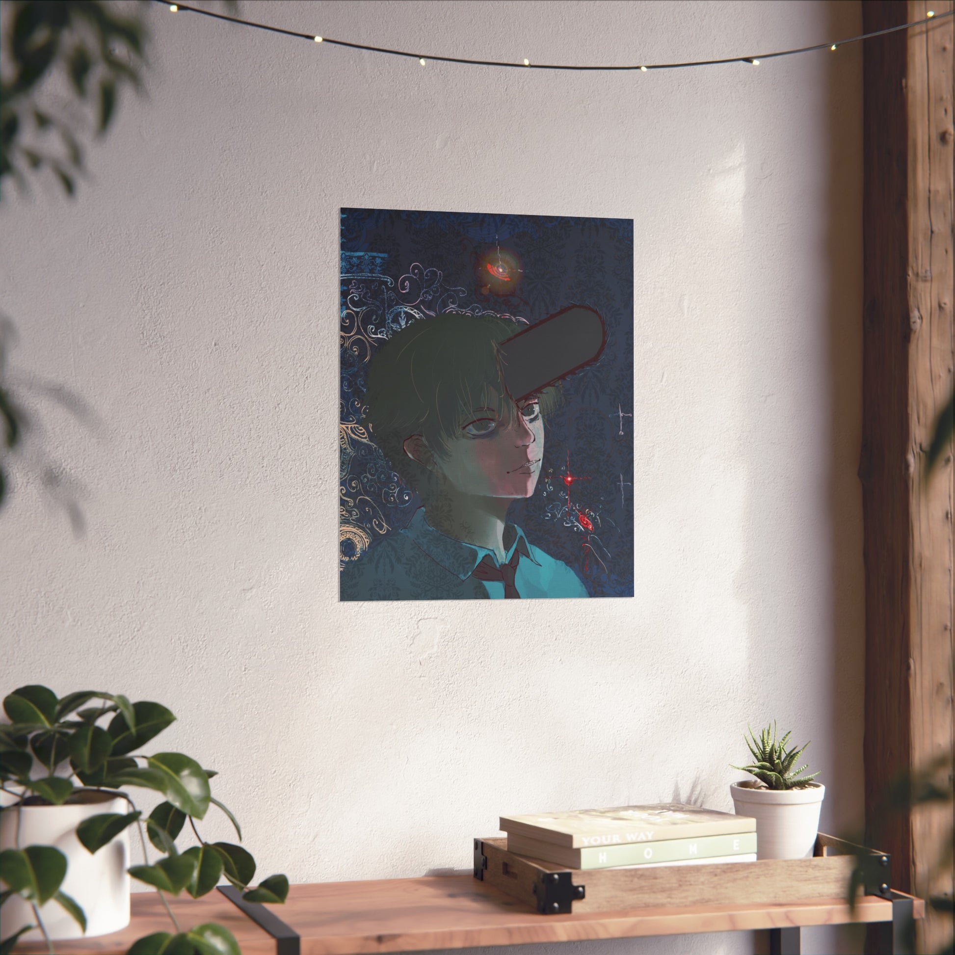 CSM - Painted Denji Fine Print - Lxtus.art Collection