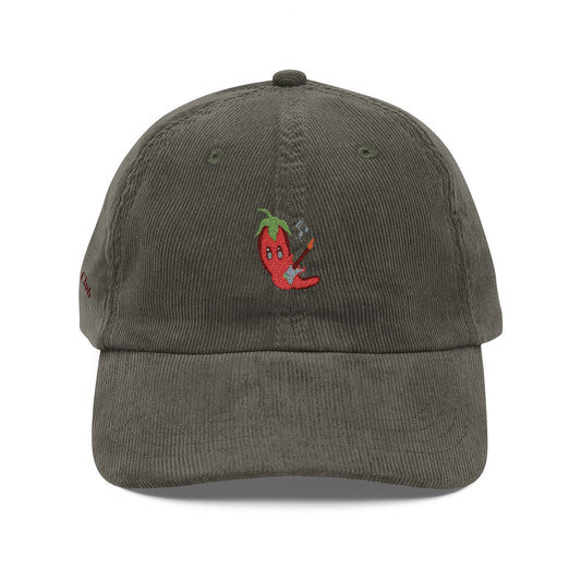 Blueberry Club - Vintage Embroidered Nero Hat