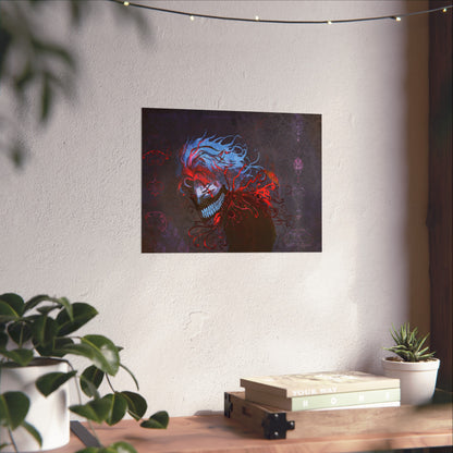 Dandadan - Painted Okarun Fine Print - Lxtus.art Collection