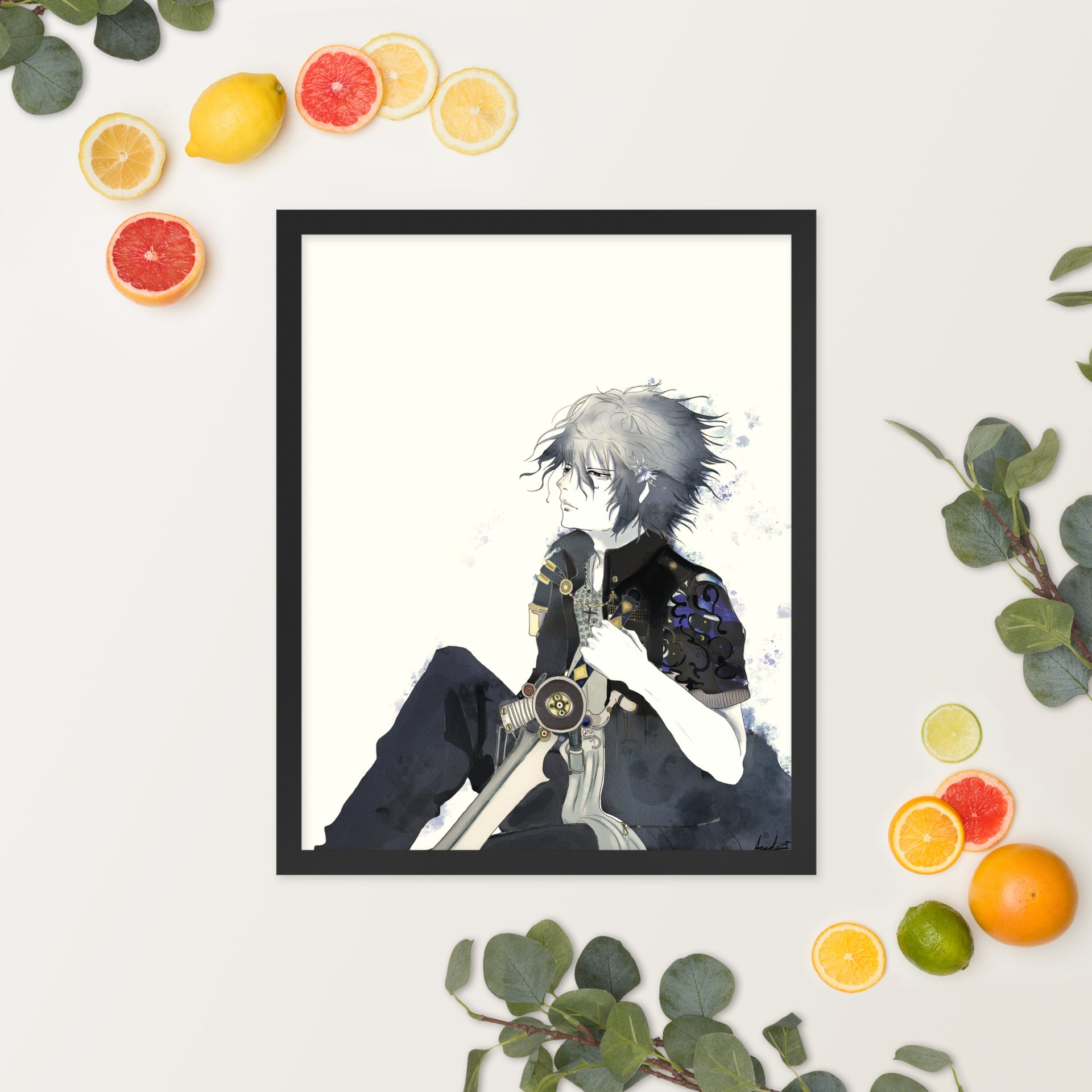 Final Fantasy XV - Noctis Framed Art Print - Lxtus.art Collection
