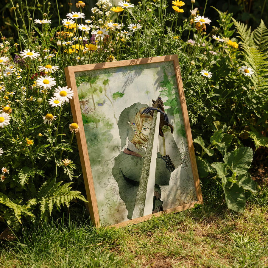 The Legend of Zelda - Hero's Shade Unframed Relic
