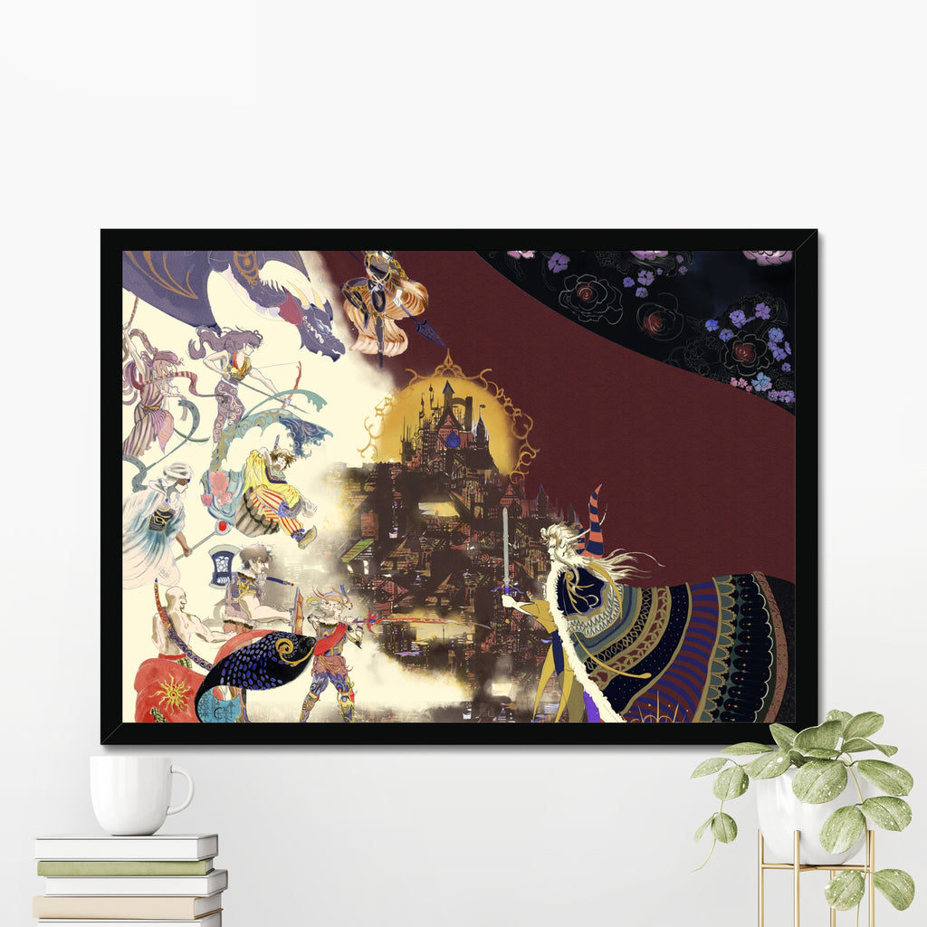 WOFF - FFII & FFVII Bundle Unframed Prints - Lxtus.art Collection