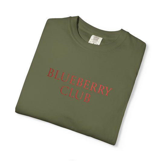Blueberry Club - Embroidery Tee