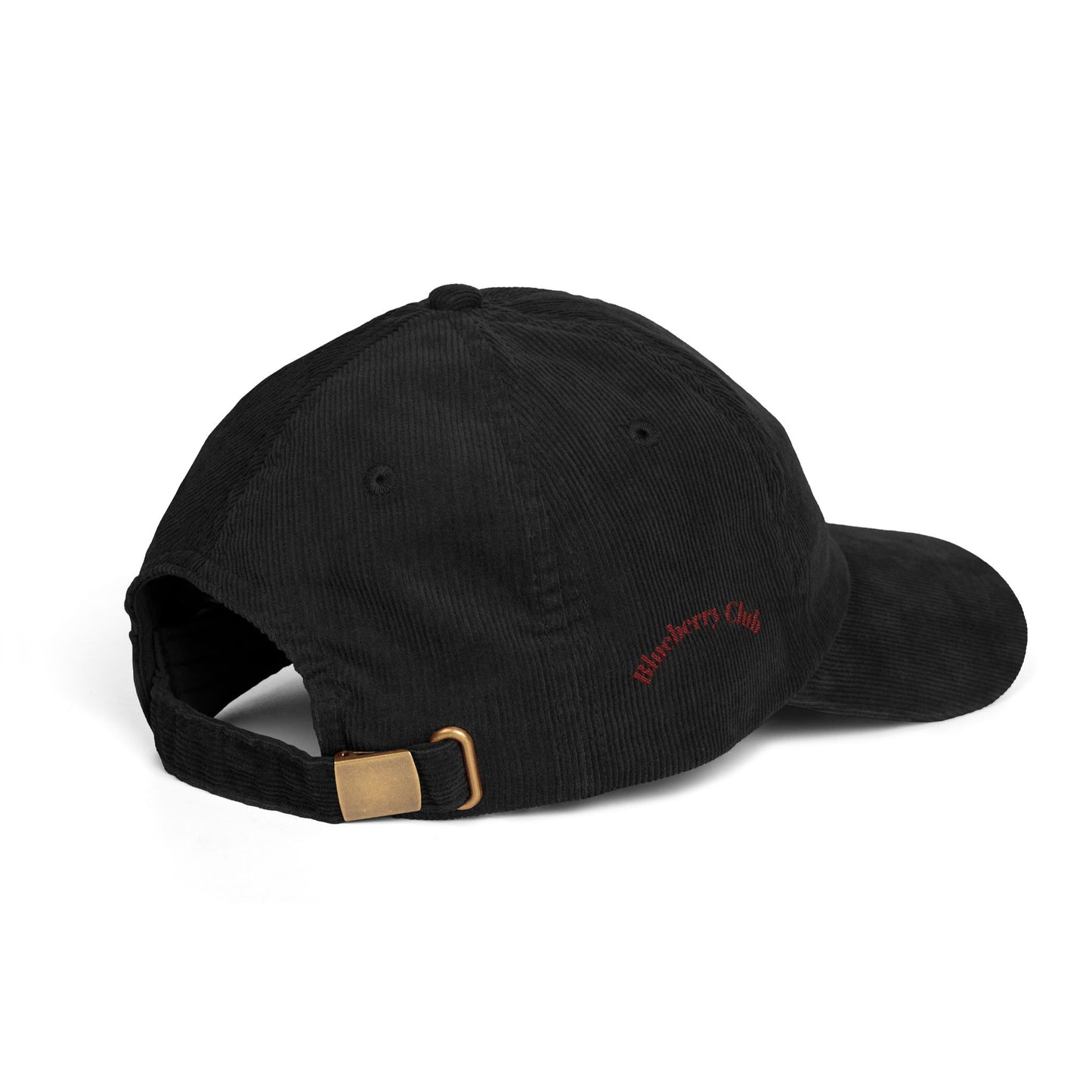 Blueberry Club - Vintage Embroidered Nero Hat