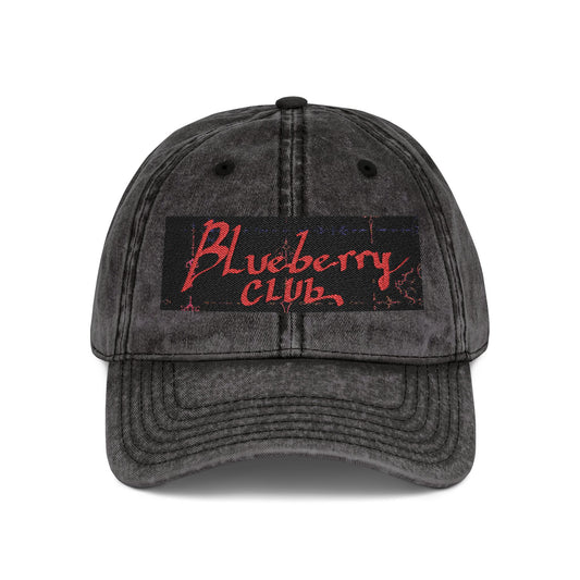 Blueberry Club - Embroidery hat - Lxtus.art Collection