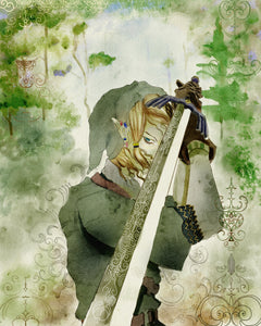 The Legend of Zelda - Hero's Shade Unframed Relic