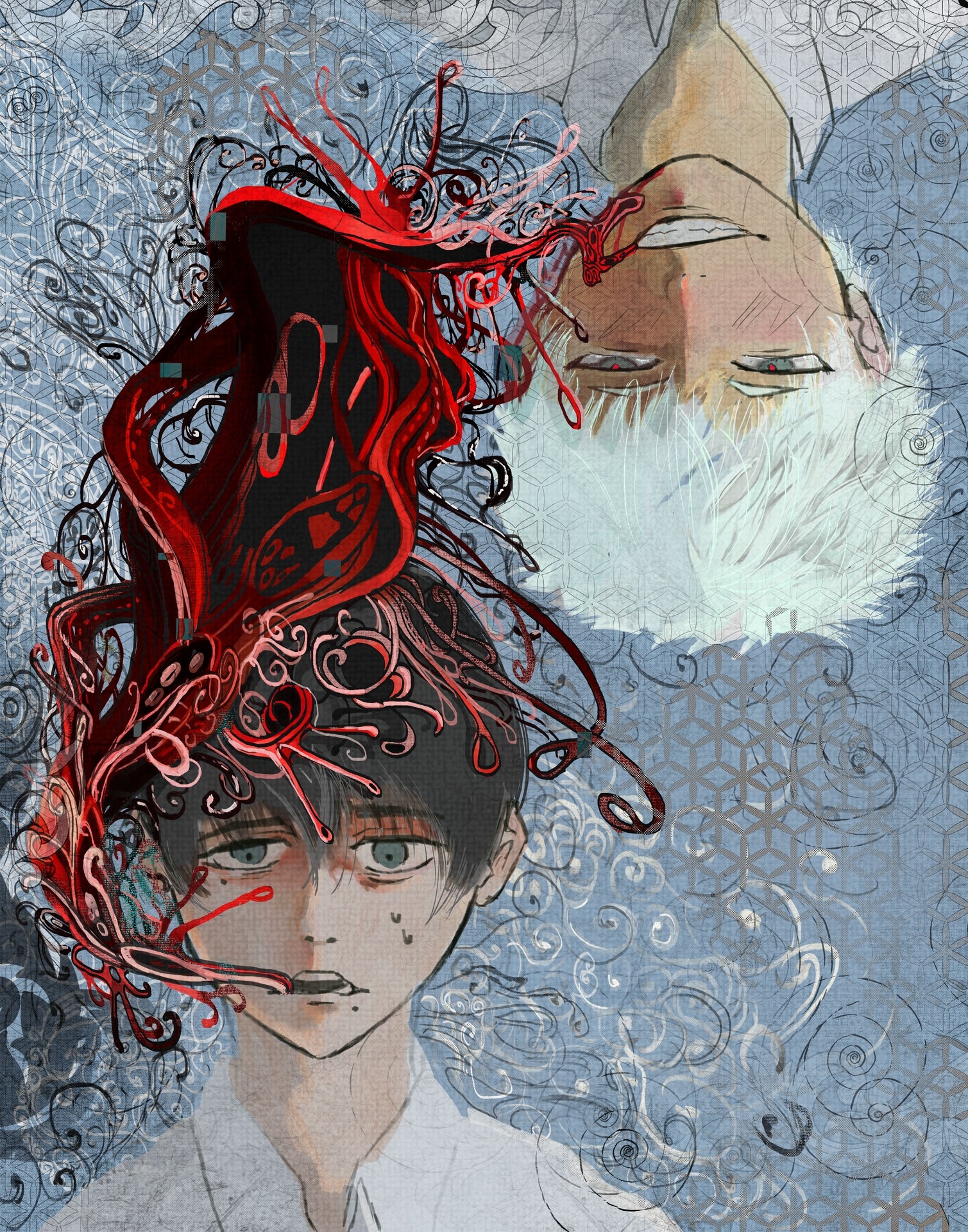 The Summer Hikaru Died - Mixing Unframed Print - Lxtus.art Collection